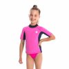 Vorgee Neo Rash Shirt Pink & Navy | Junior